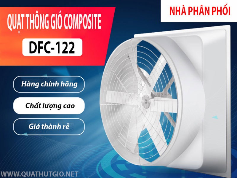 Quạt thông gió Composite Soffnet DFC 122