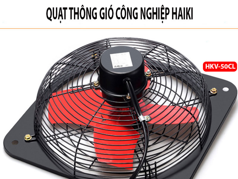 Quạt thông gió vuông Haiki HKV- 50CL